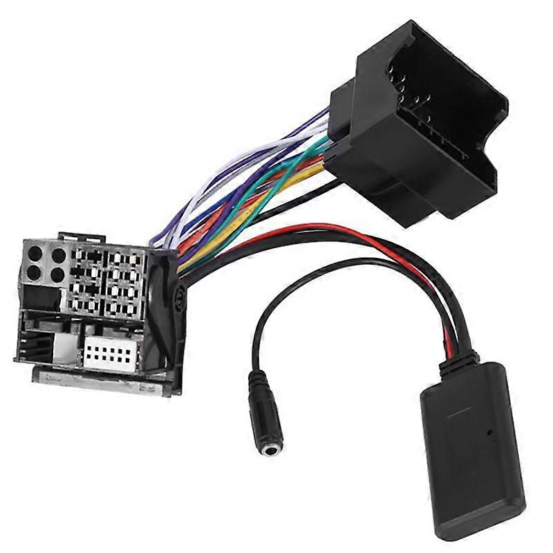 מתאים לתקליטור שמע של מרצדס-בנץ ו 20 30/50AUXin Bluetooth תקע ללא הפסד תקע מיקרופון חיווט רתמה