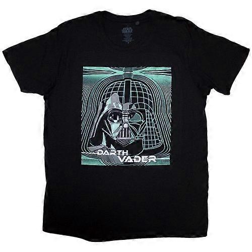 Star Wars Unisex Adult Darth Vader Grid Mask T-Shirt