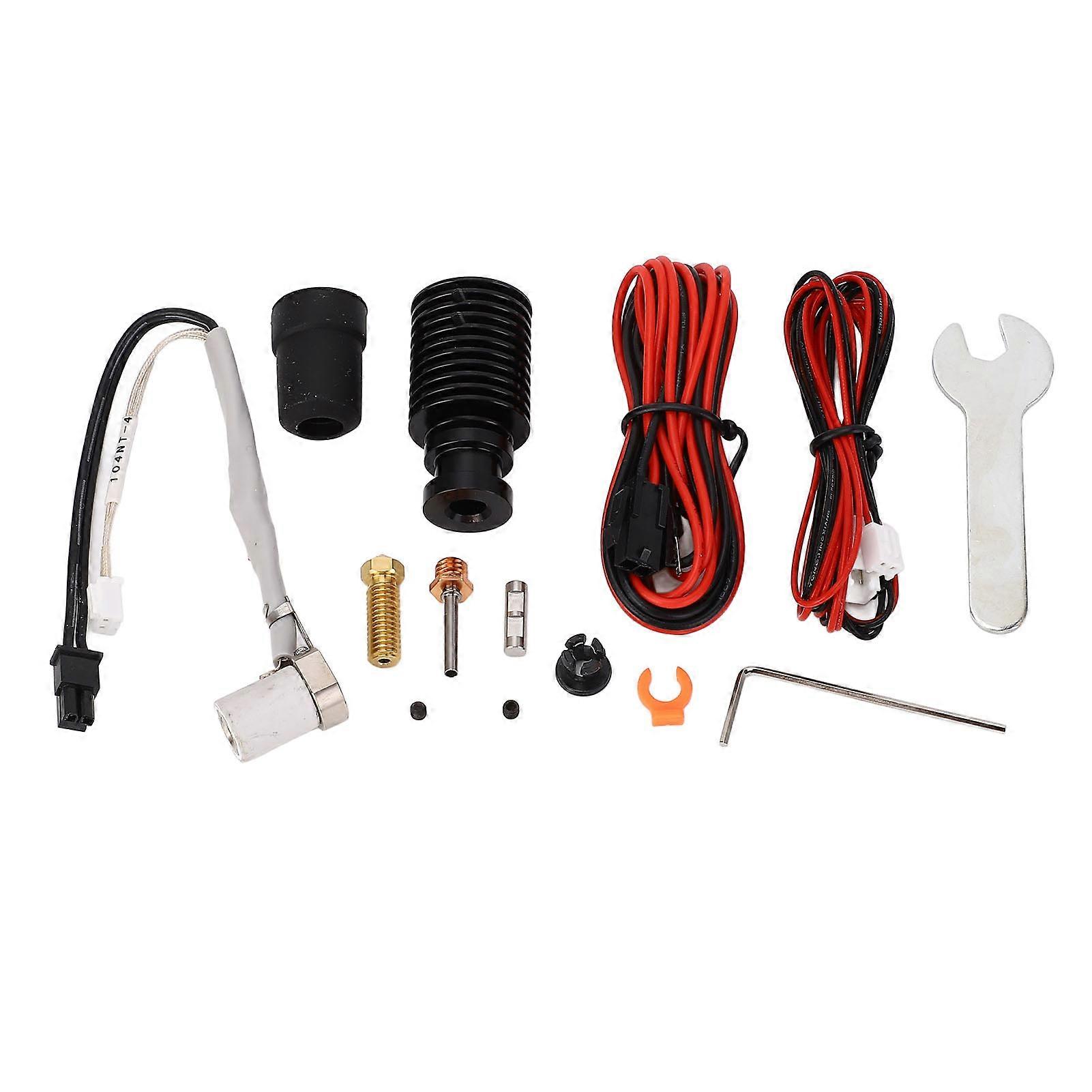 Ceramic hot end kit Powered by 24V, 50W heating