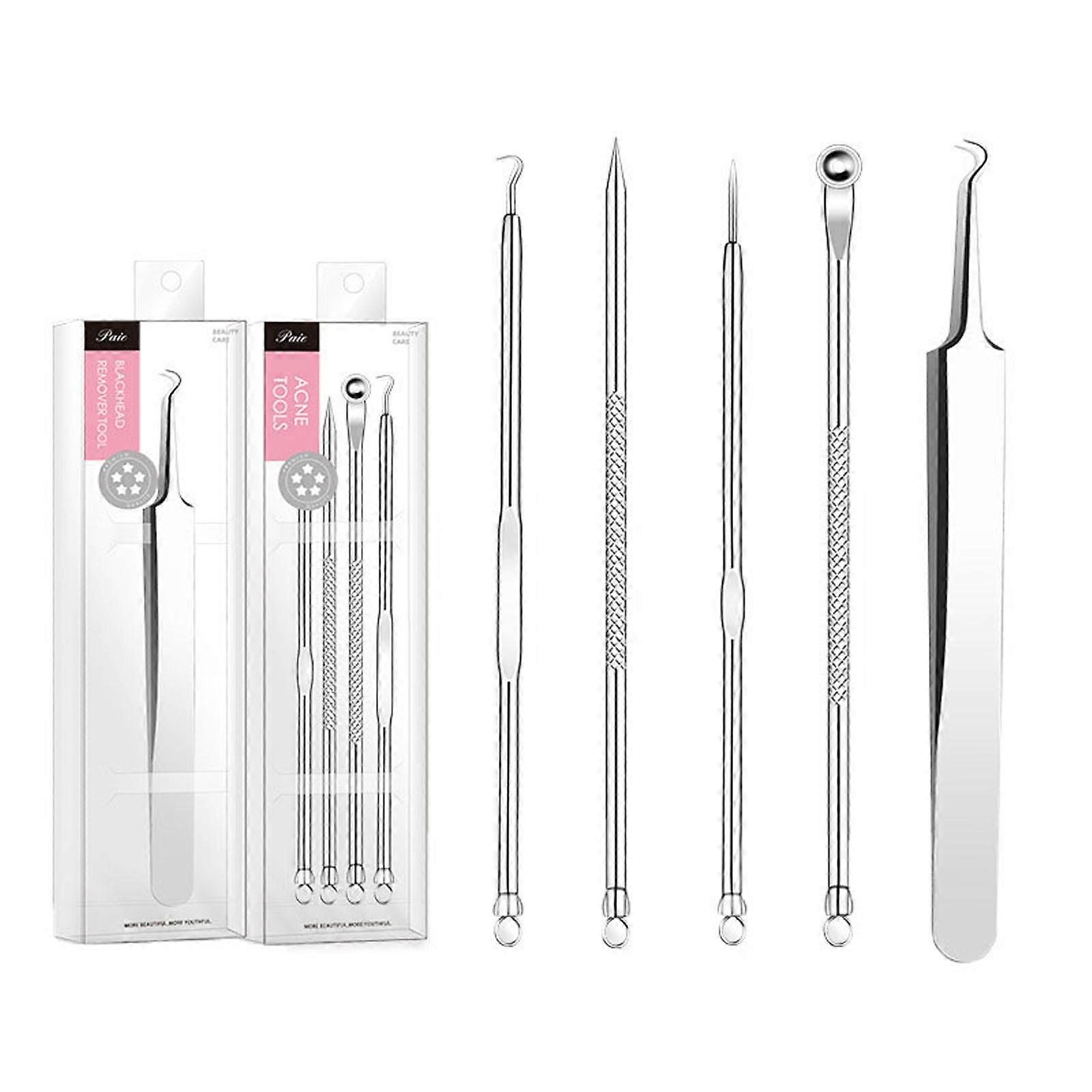 Closed Needle Set Cell Clamp Black Head Clamp Tweezers Squeezing Tool