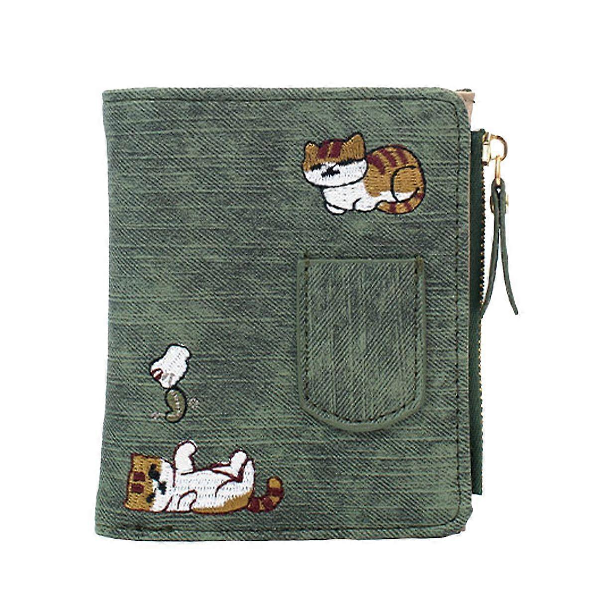 Women's Compact Faux Leather Wallet