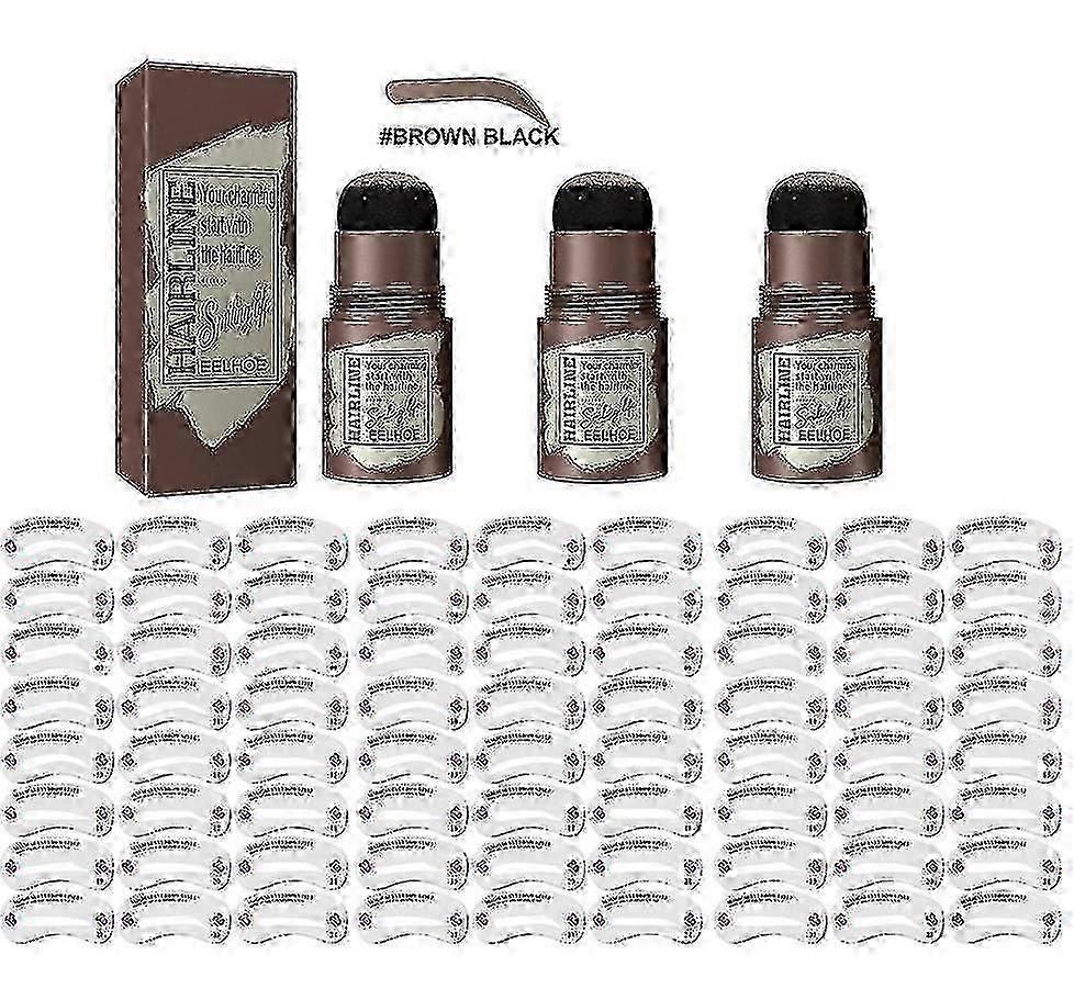 ヘアライン眉毛インプリント眉毛ケーキ修理ヘアライン眉毛インプリントナチュラルレイジーアイブロウクイックメイク