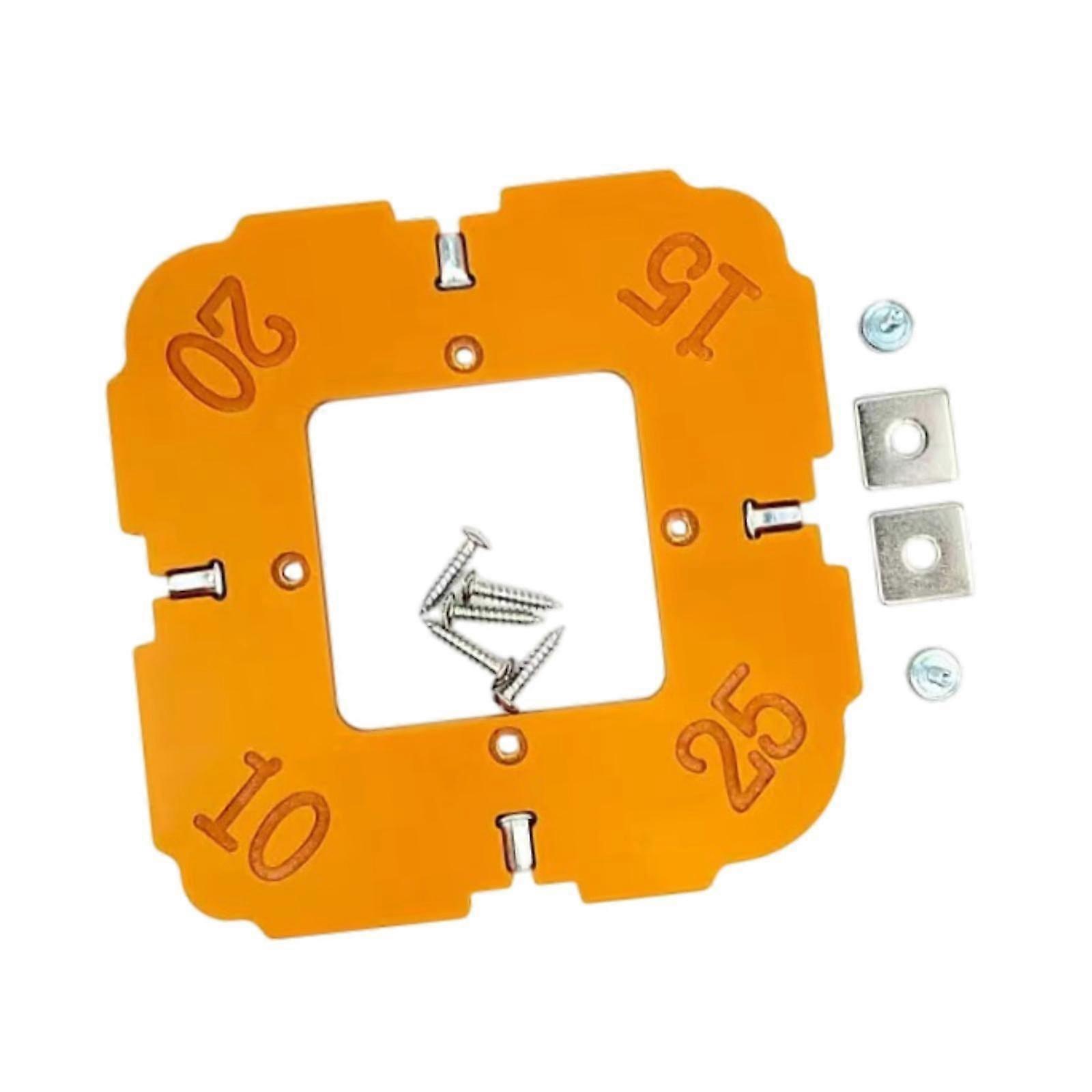 Radius Jig Router Template Carpenter for Woodworking Tool Wooden Board Table R10 to 25