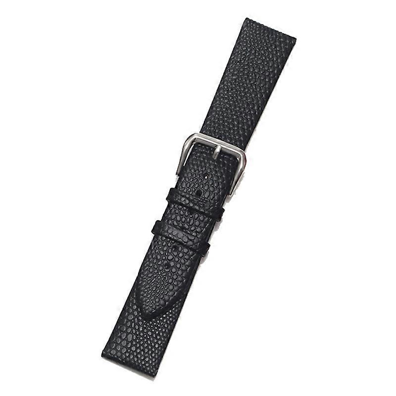 Chain Calfskin Lizard Pattern Watch Band, Size: Strap Width 18mm Strap Width  18mm