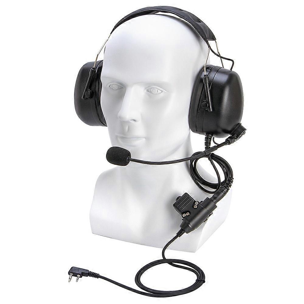 Για ακουστικά ICOM IC-V82/IC-V80/IC-V8 Aviation Pilot Walkie Talkie Headset με προσαρμογέα U94 PTT