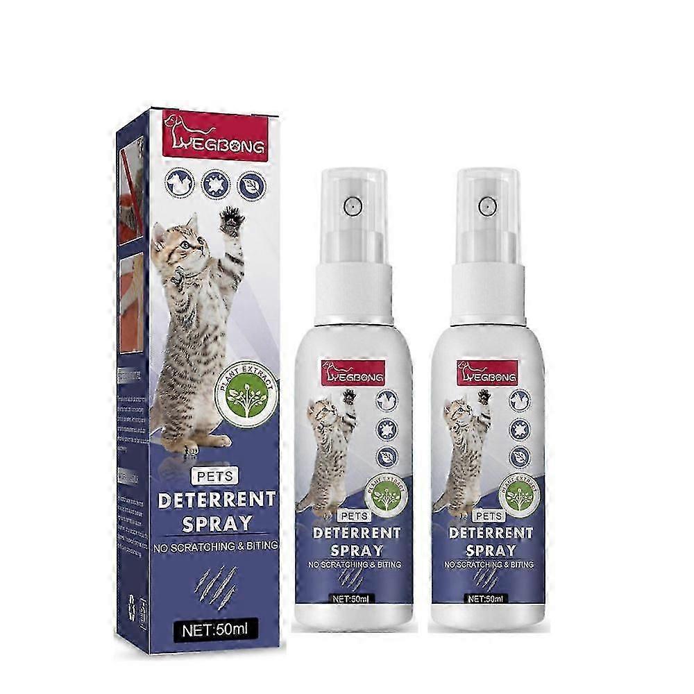 1-3 adet Kedi Sprey Caydırıcı, Acı Eğitim Yardımı Kedi ve Çizilmeye Dayanıklı Mobilya Koruyucusu Uzak Tutmak İçin - İç Mekan ve Dış Mekan