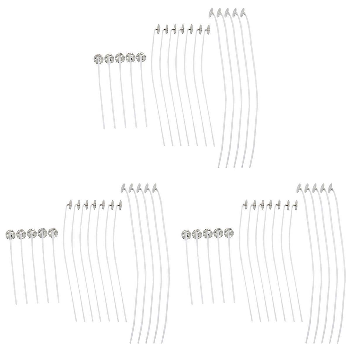 900Pcs Low Smoke Natural Candle Wick with Wax Pre-Wax Wick, Candle Making Kit for Candle Making and