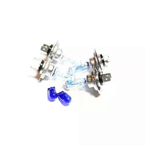 Mercedes C-Class S203 H7 H7 501 55w Tint Xenon HID High/Low/Side Headlight Bulbs