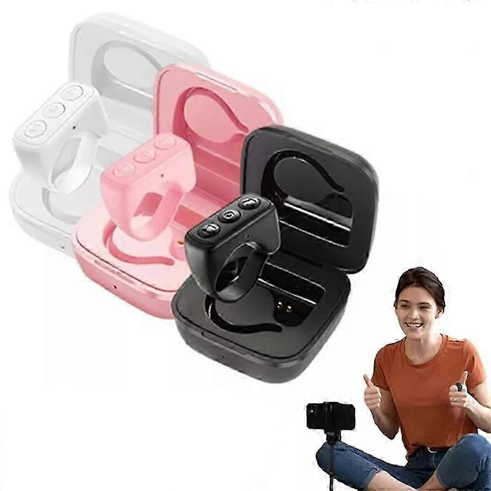 con anello di scorrimento dell'app video, telecomando bluetooth wireless con la punta delle dita