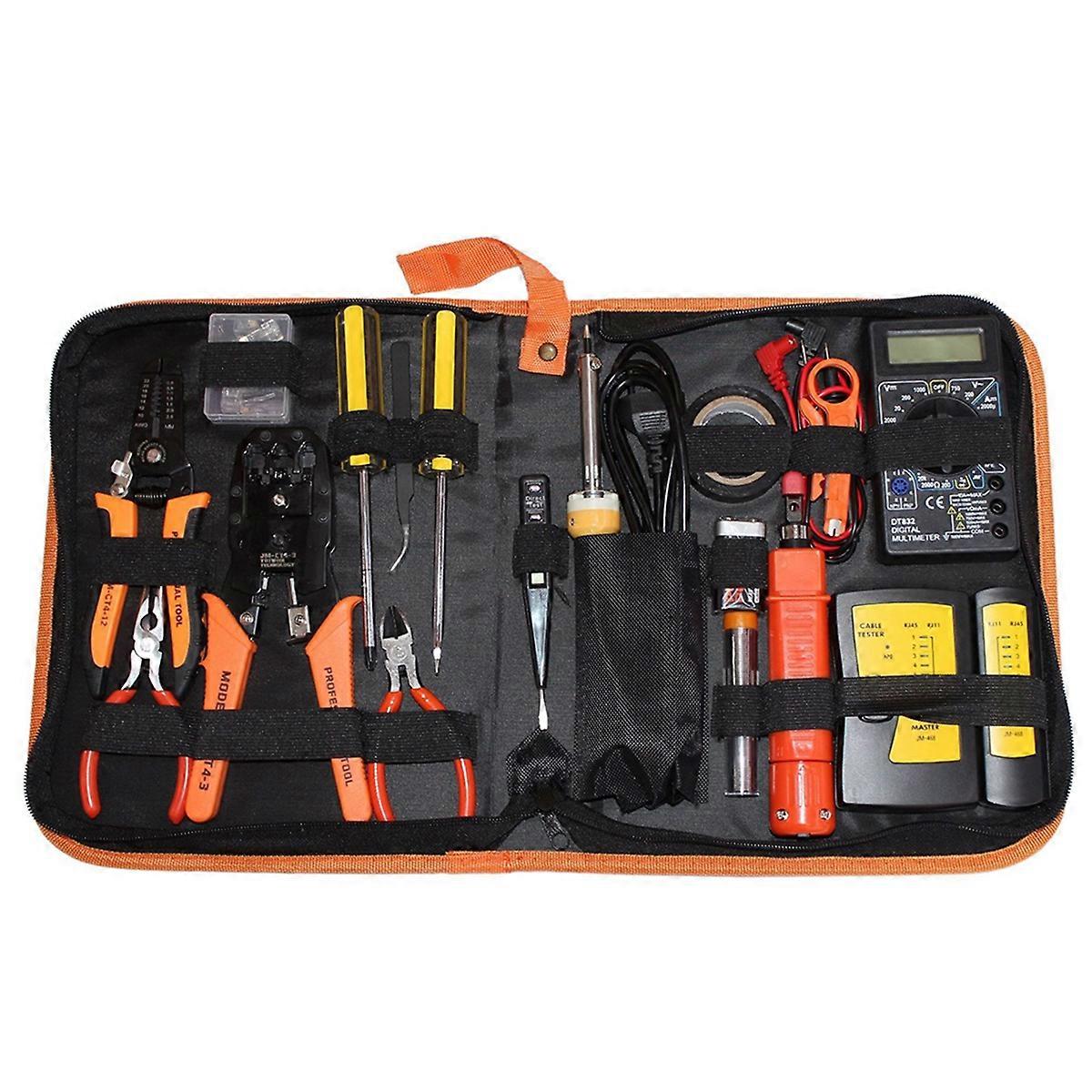 Network Maintenance Tool Set Network Maintenance Tool Set Network Maintenance Tool Network Cable Measuring Tool EU Plug