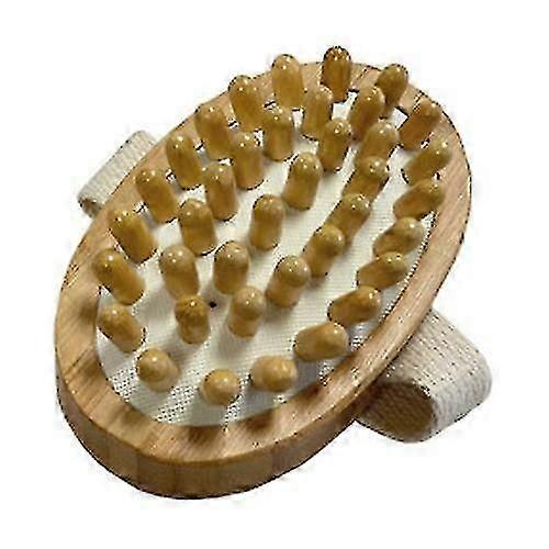 Bamboo anti-cellulite massage brush 1 unit