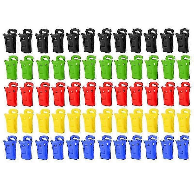 60 Sock Clips compatible with Washing Machine and Dryer, Sock Clips