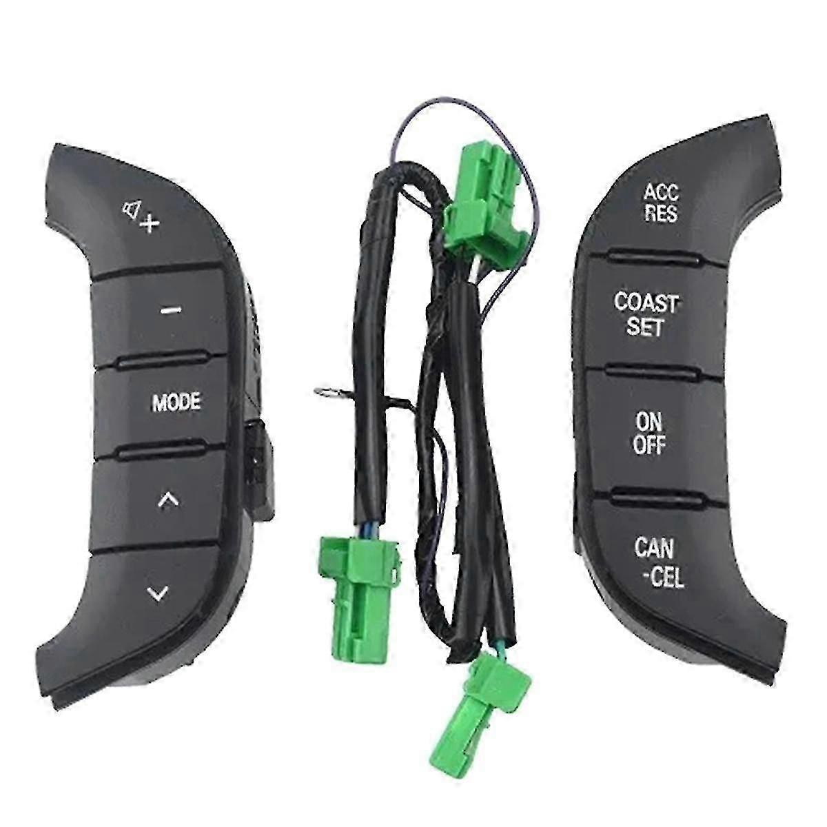 Car Steering Wheel Audio Control Switch Button 8701A383 8701A066 8602A045 for Mitsubishi Pajero 2007-2019-Good