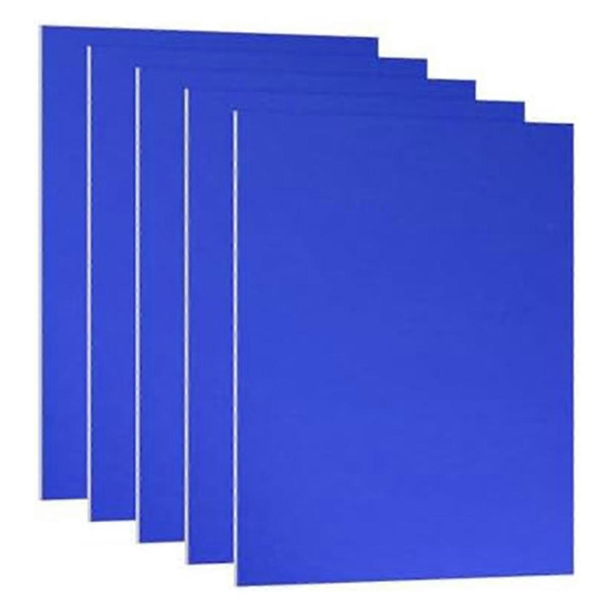 Tôle d’aluminium anodisée, plaque d’aluminium rectangulaire en métal 5 pièces 0,8 mm, B
