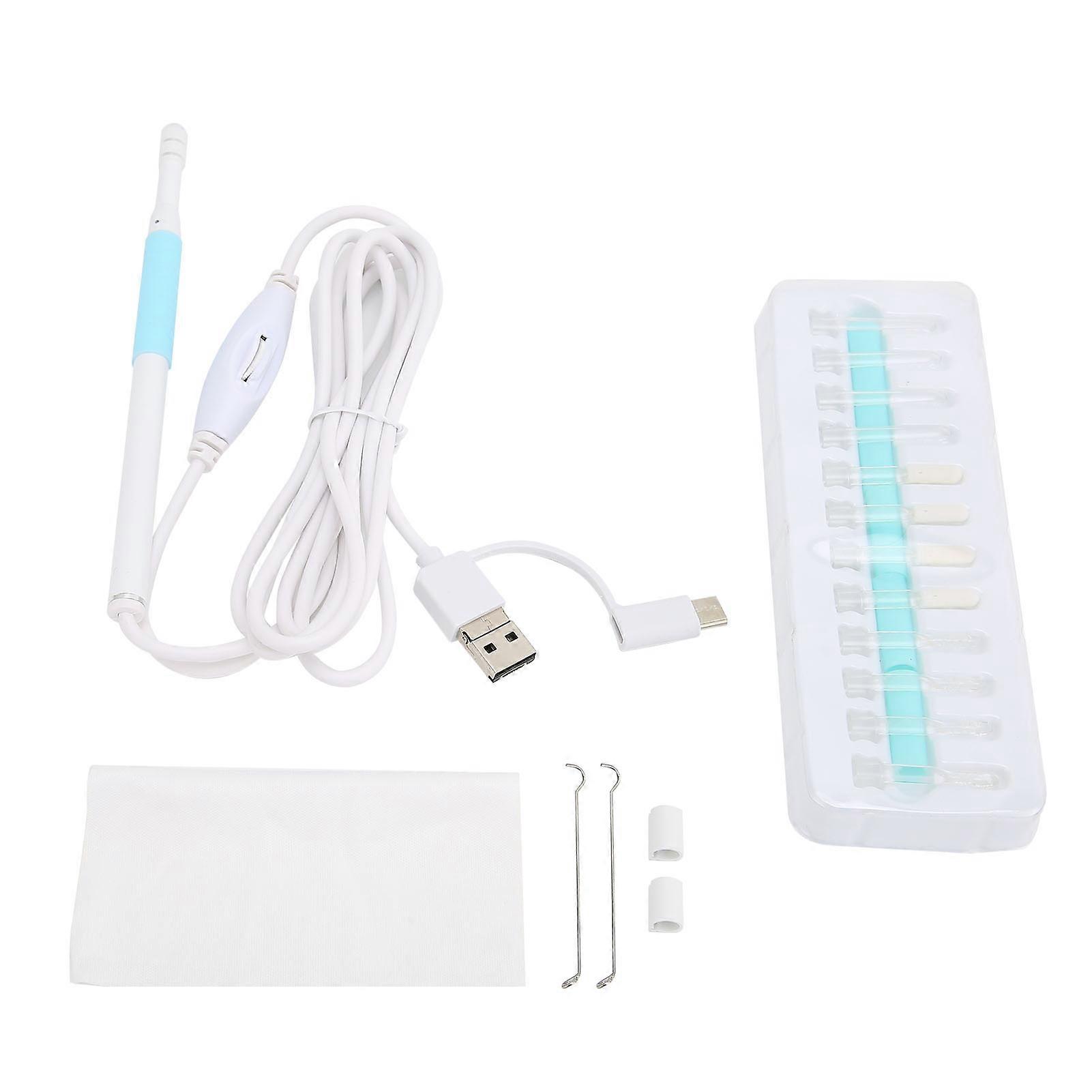 Multifunctional Ear Wax Removal Tool with Adjustable Camera for Live Viewing