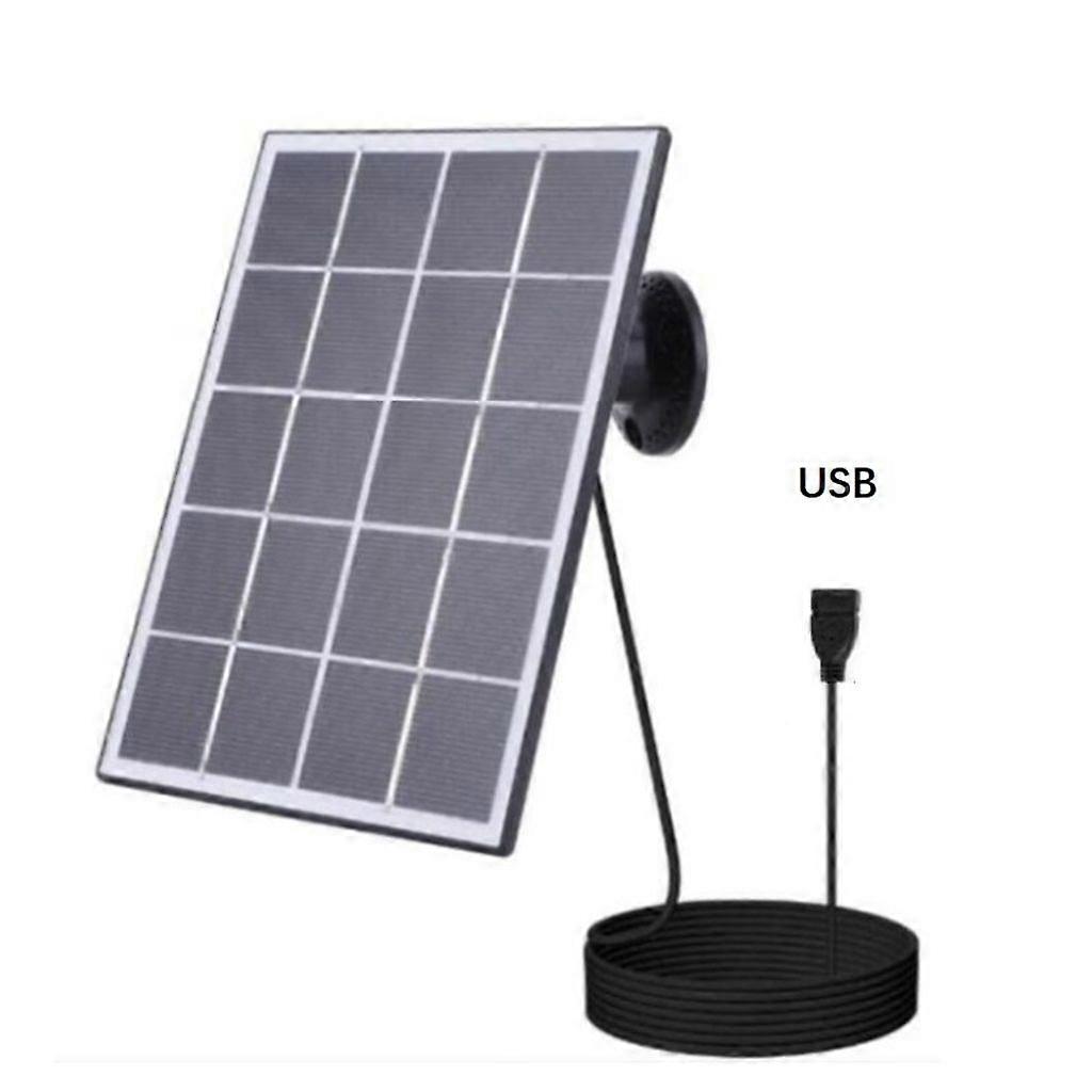 Solars Power Panel 3W 5V USB for On the Go Charging