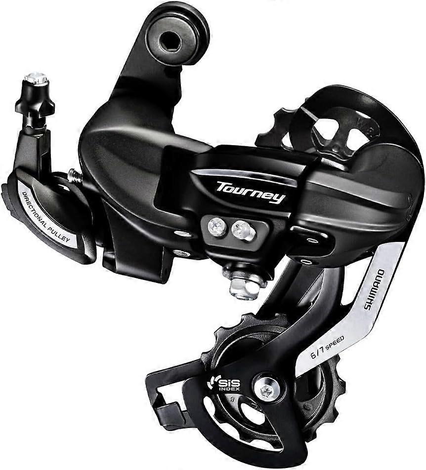 Bike Rear Derailleur RD-TY500 for 6/7 Speed Folding and Mountain Bikes, Direct Mount Compatible, Durable Design