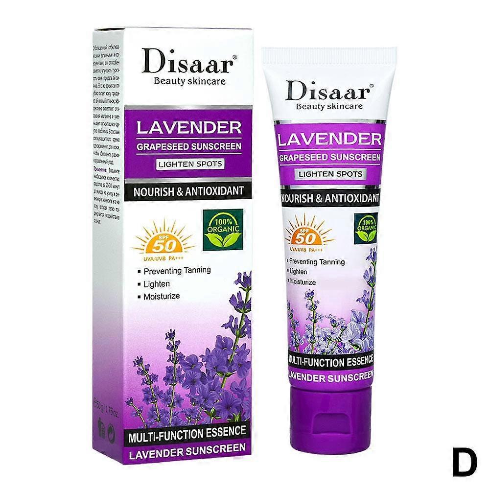 50g Lavender (D) $ Anti-acne sunscreen