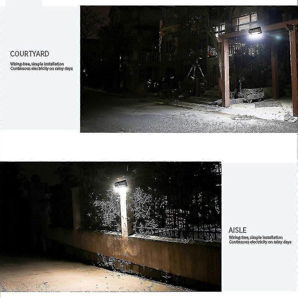 Solar Pattern Hollow Design Sensor Light LED Warm White Light - Silver