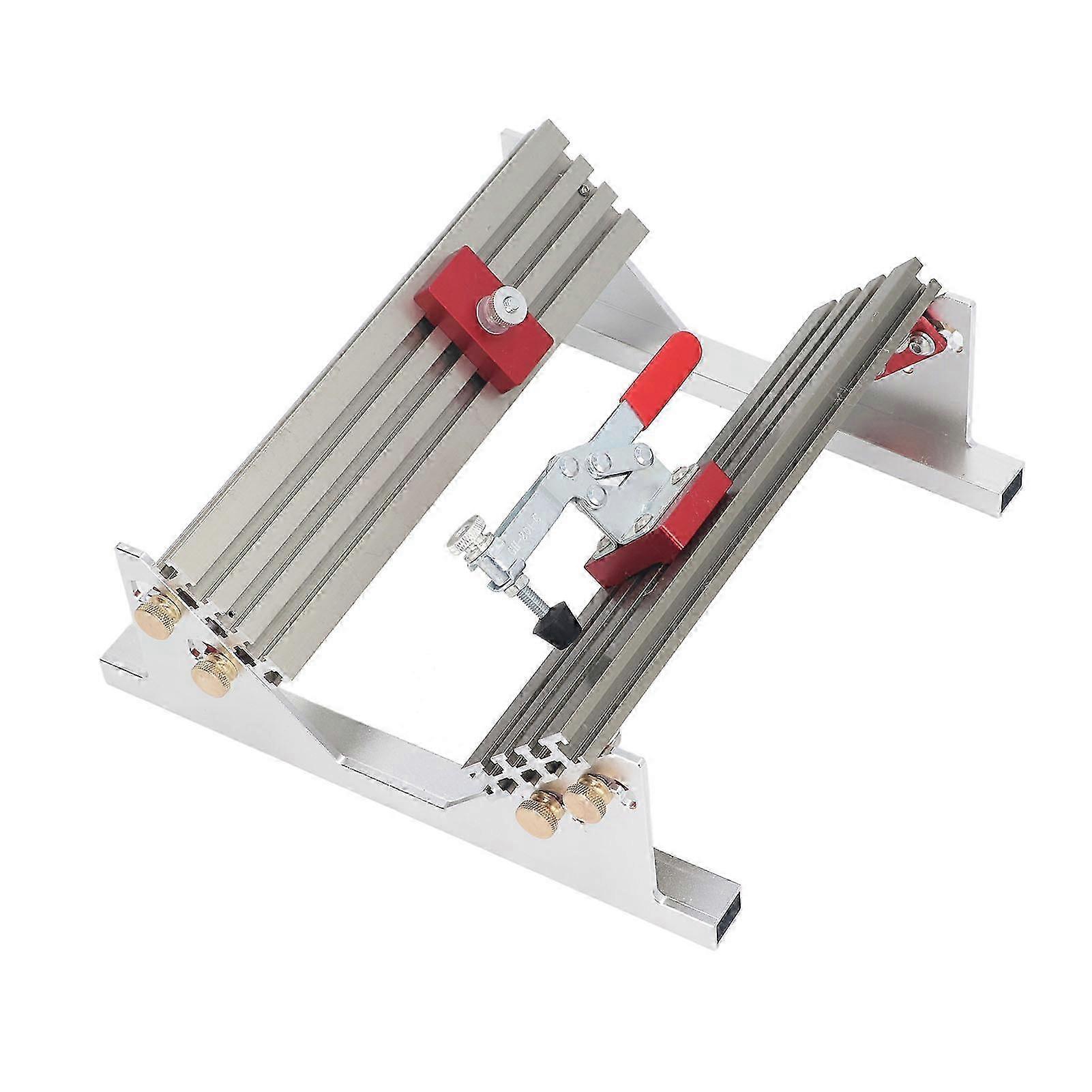 Regulowany pozycjoner klipsa do szuflady 1/2in-16in ze stopu aluminium do narzędzi do obróbki drewna