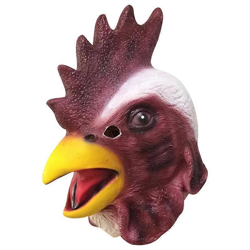 Rooster latex mask