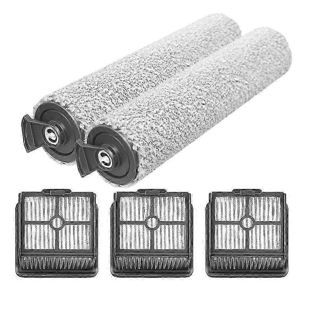 Roller Brush and Hepa Filter Replacement for Xiaomi Dreame H11 / H11 Max Wet and Dry Vacuum Cleaner