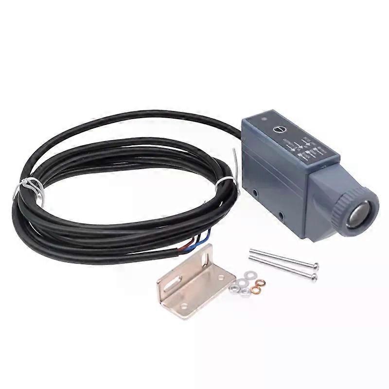 1Pcs Color Code Sensor KS-W22-R22-RG22-W22T-WG22 Detection 10-30V Photoelectric Switch Color Mark Automatic Color Recognition