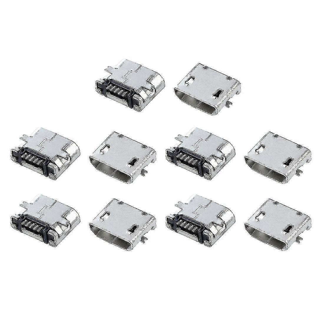 10 Pcs Spare S Type B Usb Fe Connector Port Socket