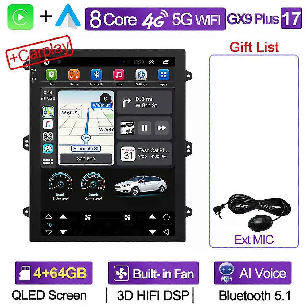 CAIXI GX9Pro 2 din Android 13 汽车收音机多媒体视频播放器适用于特斯拉 Type 9.7 英寸立体声 Carplay 2din GPS 导航