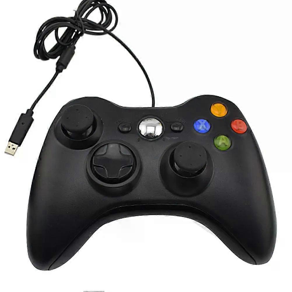 USB Wired Gamepad compatible for  compatible for Xbox 360 Windows 10/8.1/8/7 Game Handle Double Shock Games Controller Video Game Console Joystick