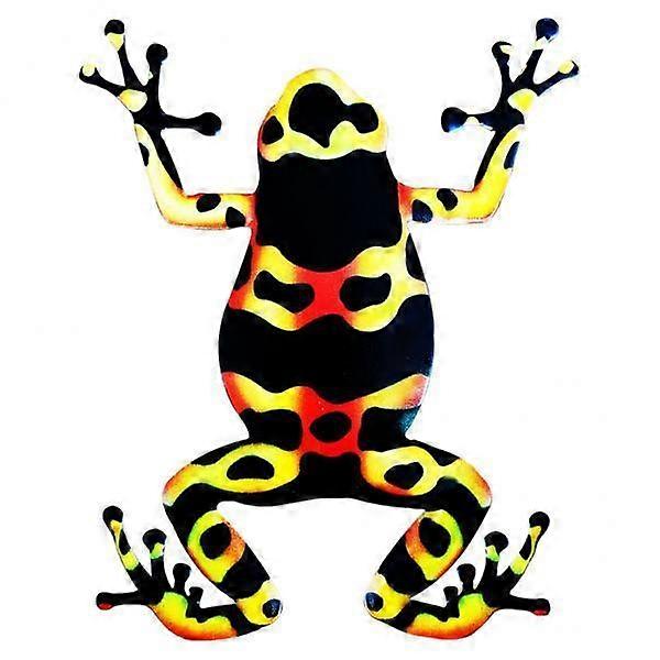 4x metallinen sammakkohahmo puutarhan koristeluun