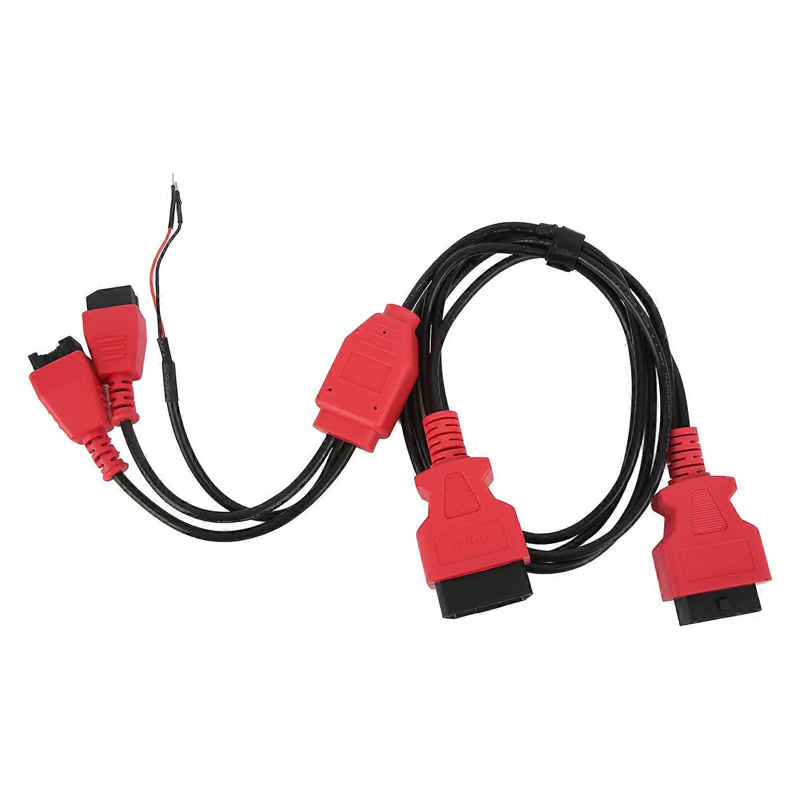 OBD2 Diagnostic Cable Adapter 12+8 Programming Connector Replacement Chrysler 2018 and Up for Autel MaxiSys Series