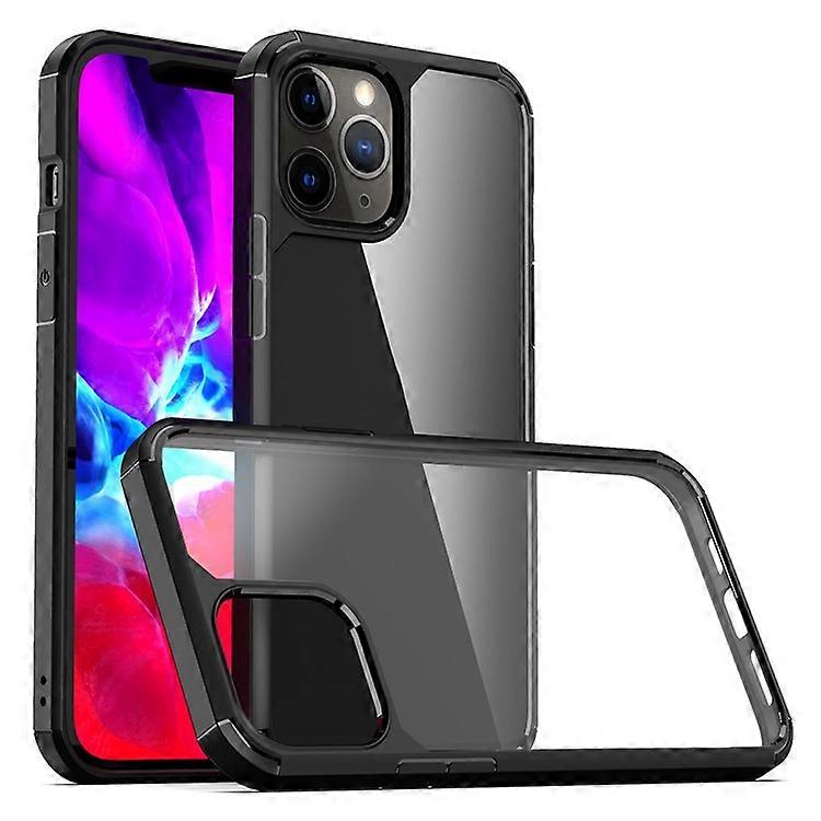 Compatible For iPhone 12 / 12 Pro Case Anti-Scratch TPU + PC Clear Back Shell