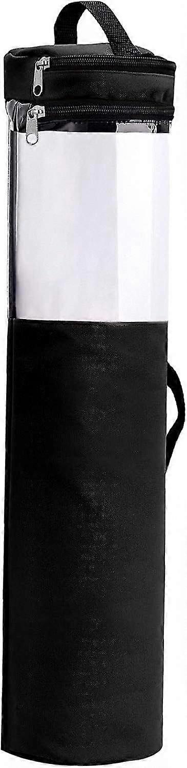Gift Wrapping Storage Organizer Bag with Handles and Zipper for Ribbons, Tags, Bows & Tape, Keeps Supplies Neat and Tidy