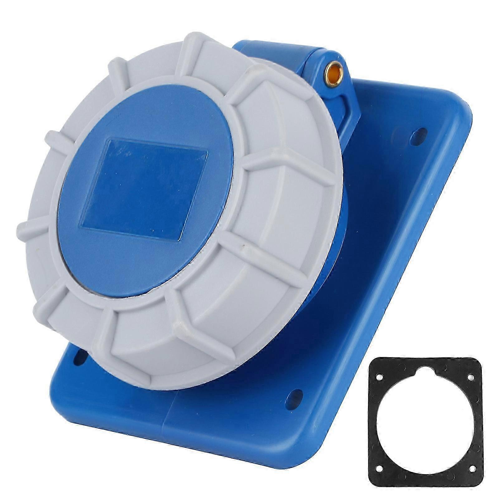 Boat Shore Power Socket with Gasket IP67 Waterproof 16A 220 For Yacht RV Motorhome Caravan-Good