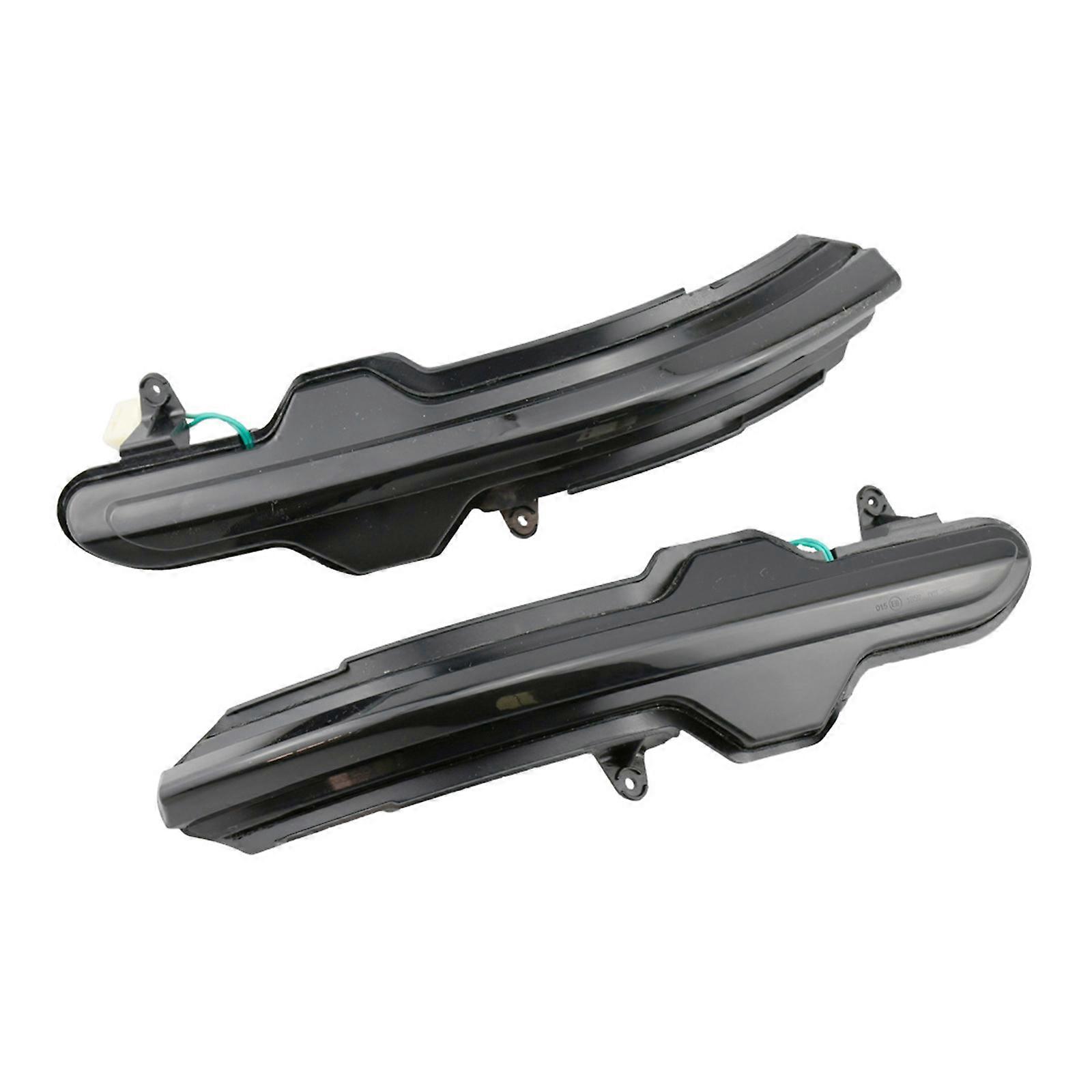 2pcs Car Scroll LED Dynamic Turn Signal Light Fit for Lincoln CorsairNautilus Rear View Mirror Flashing Repeater Blinker