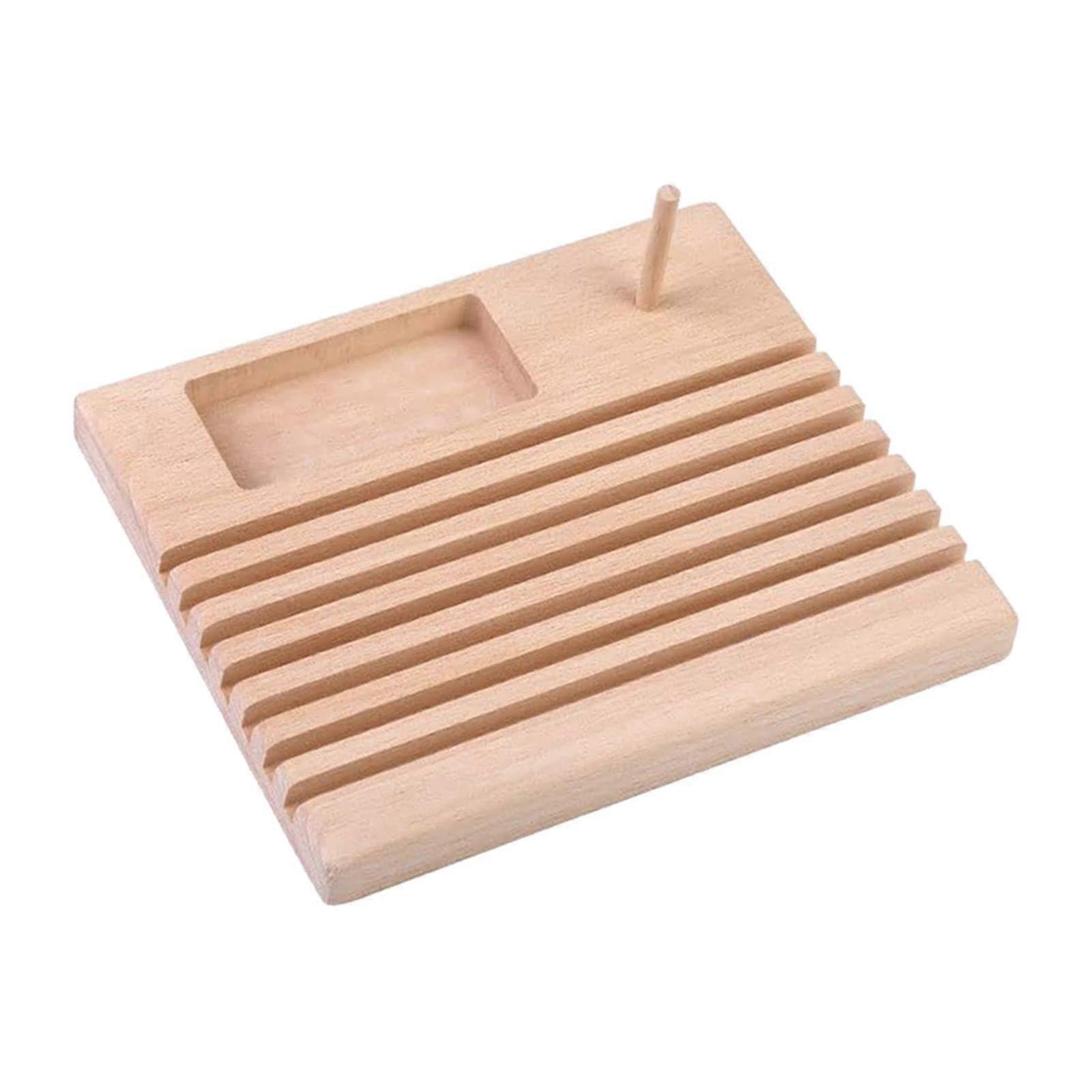 Quilting Wooden Ruler Rack DIY Knitting Sewing Home Quilting Ruler Organizer