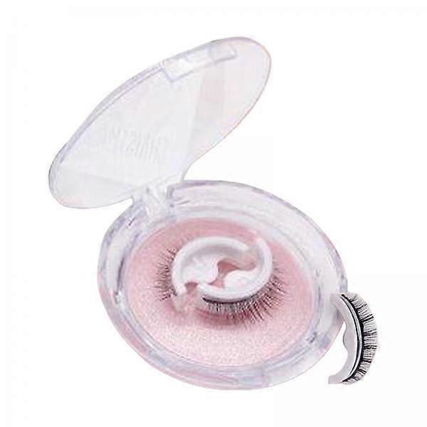 2x Self Adhesive False Eyelashes Reusable Natural Look Reversible Long Lasting