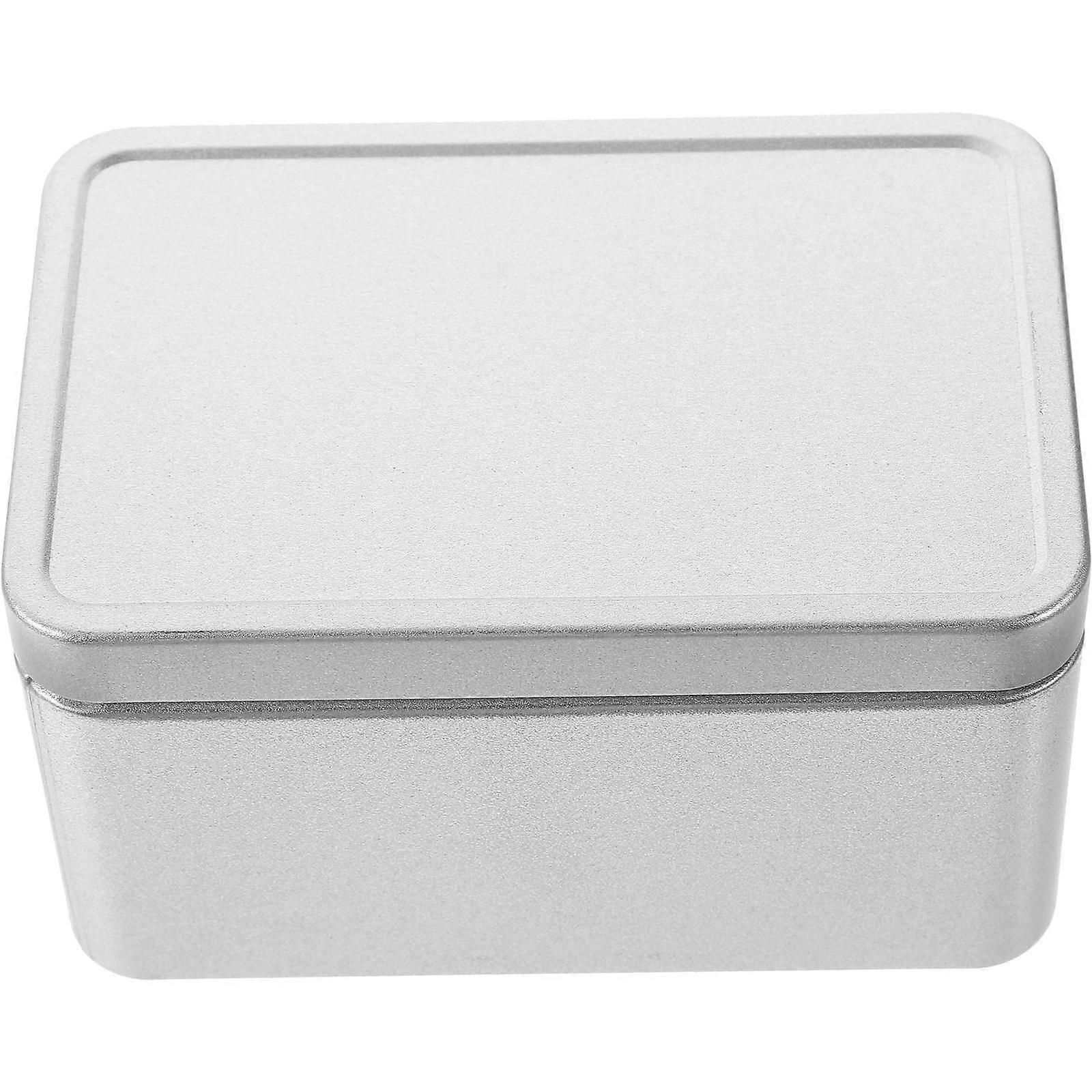Tea Canister Storage Jar with Lid – Compact Tinplate Jar for Tea Leaves, Cookies & Biscuits – Ideal for Home, Office and Travel Organization