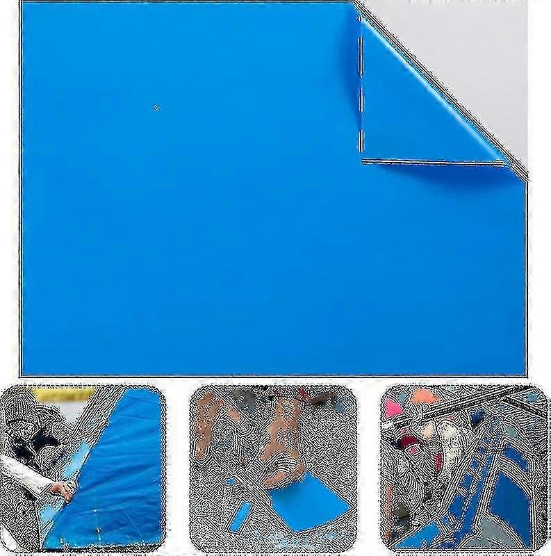 10 Pcs Vinyl Pool Liner Patch Repair Patch For Swimming Pools -a