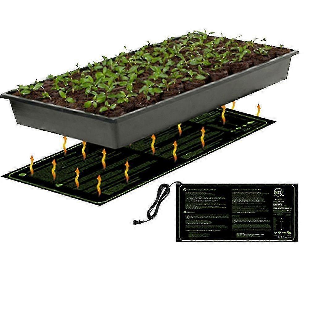 Kendinden Ayarlı Çift Ekranlı İç Mekan Bahçeciliği ve Bitki Çoğaltma için Dijital Termostat Fide Isı Matı