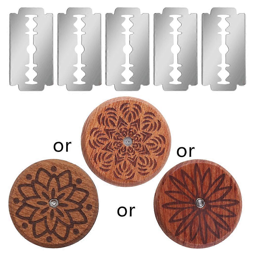 UFO Bread Lame Dough Scoring Slashing Making Tools  Bread Cutter  Tools   Making Tools for Bread Bakers  Rosewood /Beech