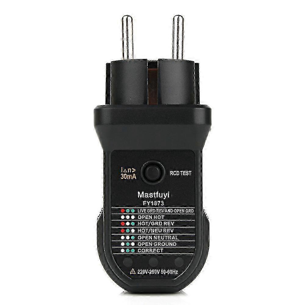 Advanced RCD Socket Tester & Leakage Detector