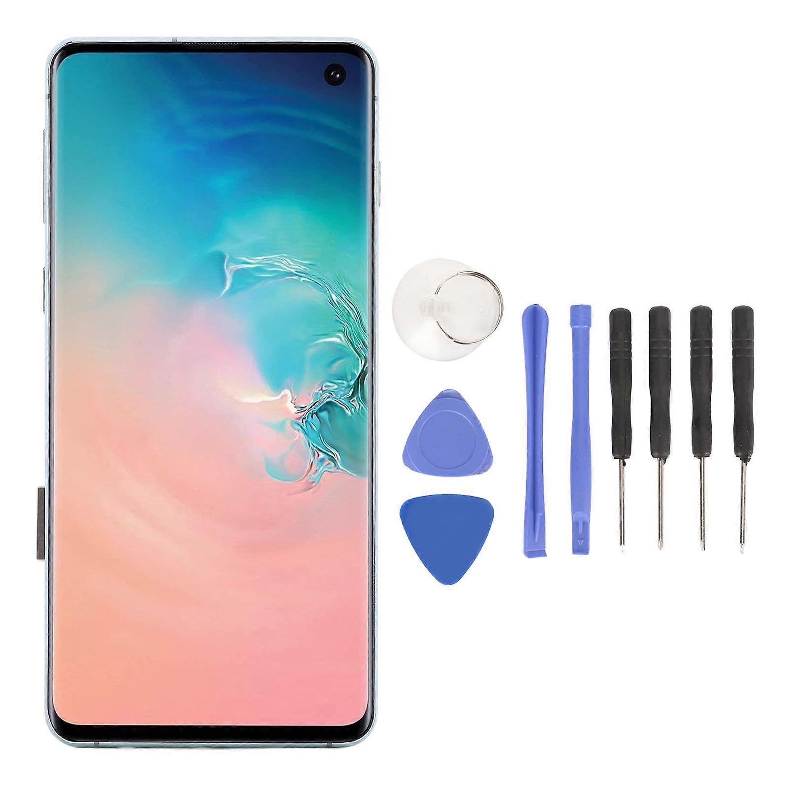 Galaxy S10 6.1" TFT Screen Replacement Kit - Frame, Digitizer, Tools Included