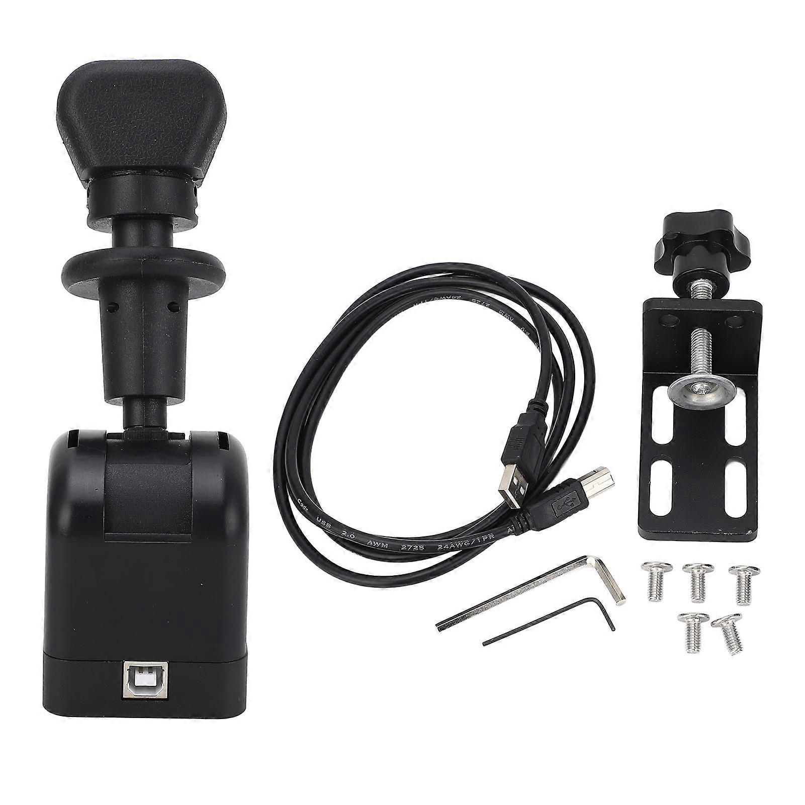 PC USB Simulated Racing Handbrake Professional Analog Performance Brake Controller Compatible with G27 G29 G923 Controllers