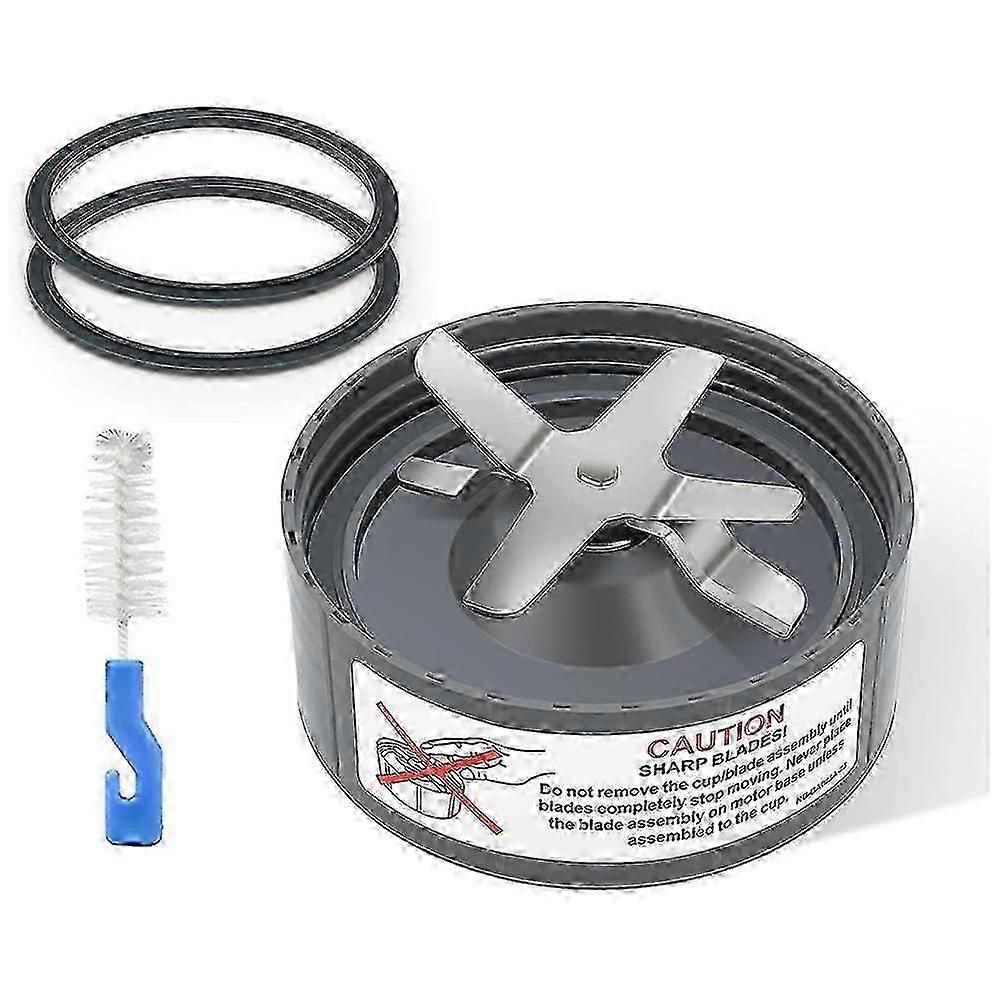 Nutribullet 600W 900W erstatning blenderblad og koppsett - grå
