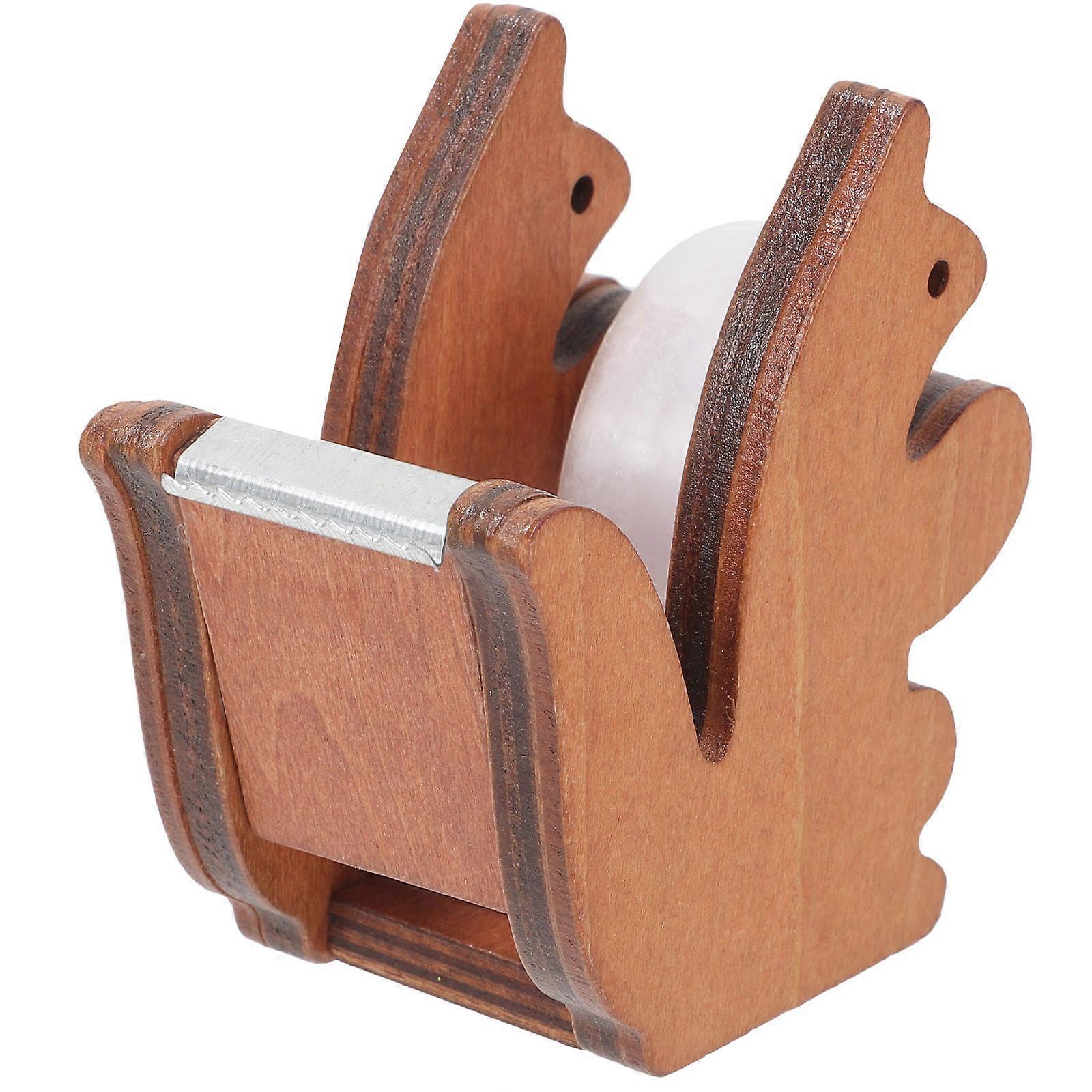 Cute Squirrel for Office Use, Reliable Tape Holder with Sharp Included
