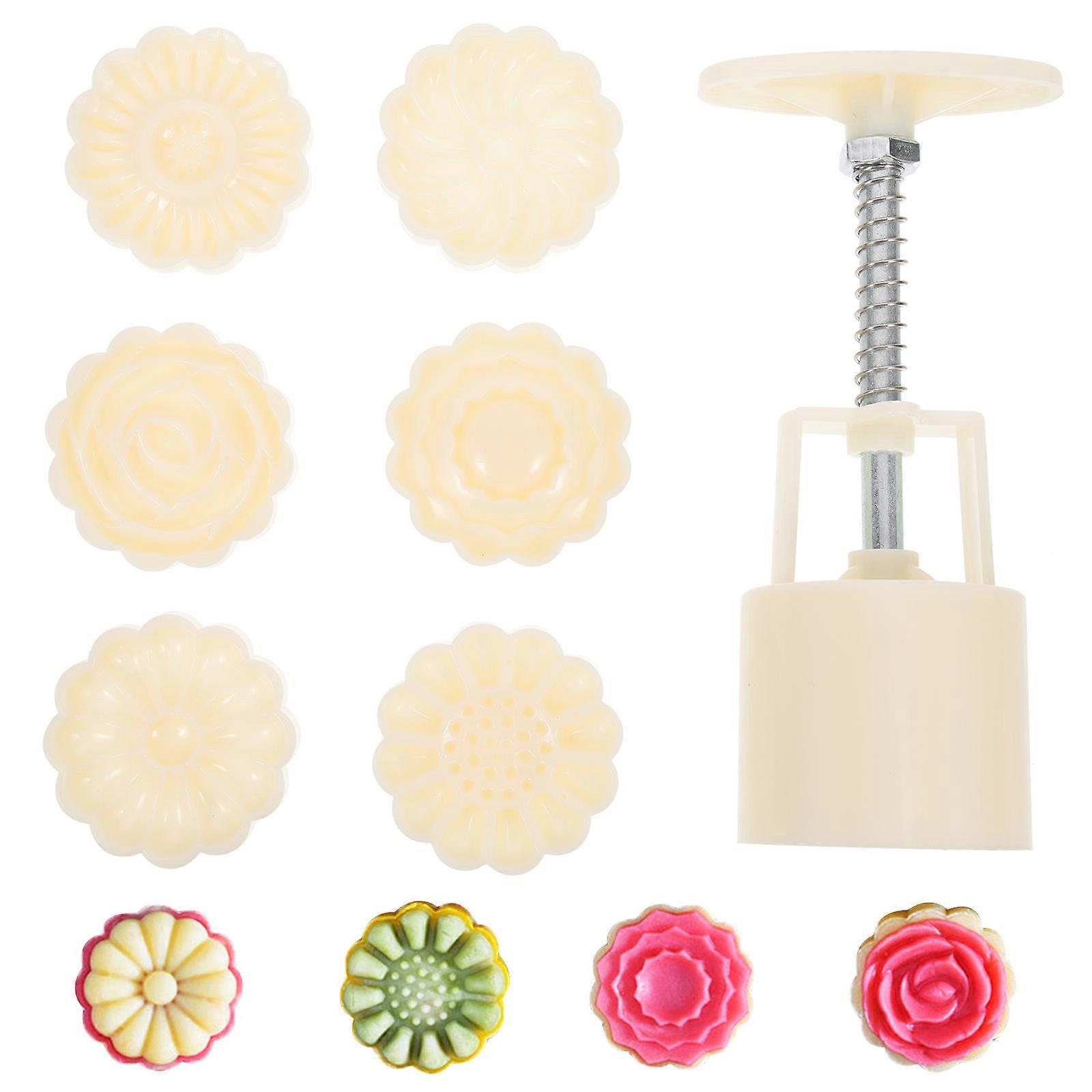 Practical Mold with Flower Imprint, Simple and Efficient Release