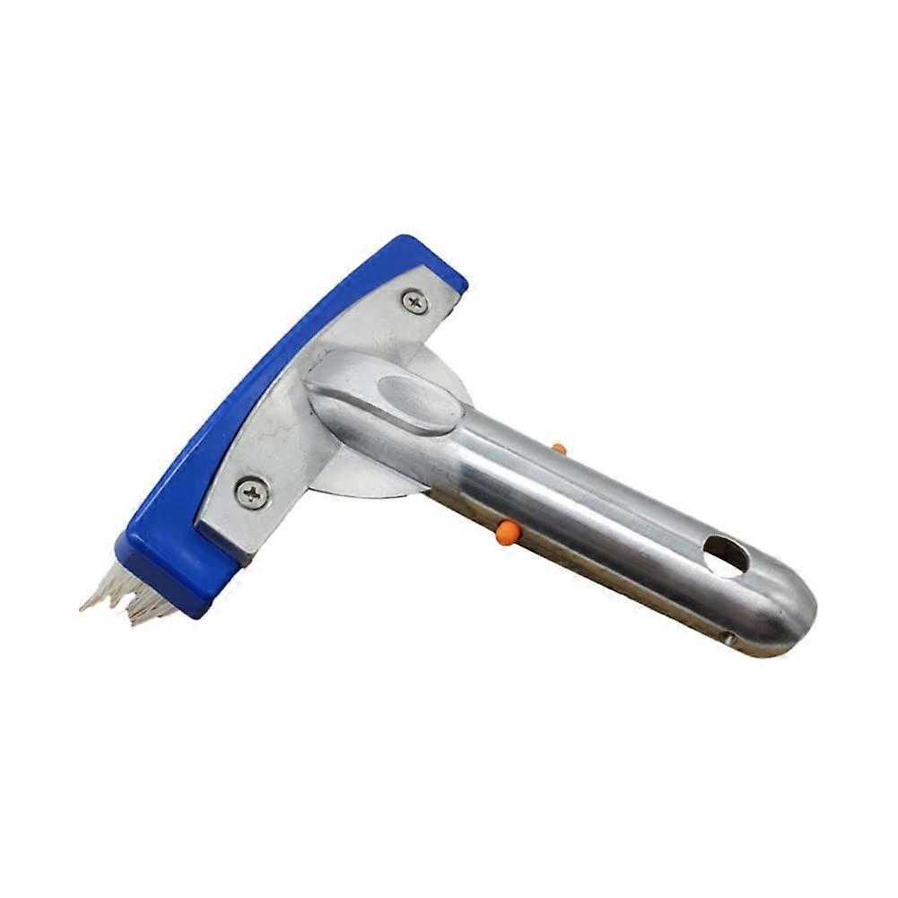 5,5stainless steel pool cleaning brush for spa pond floor wall cleaning equipment tool Ref: 8695
