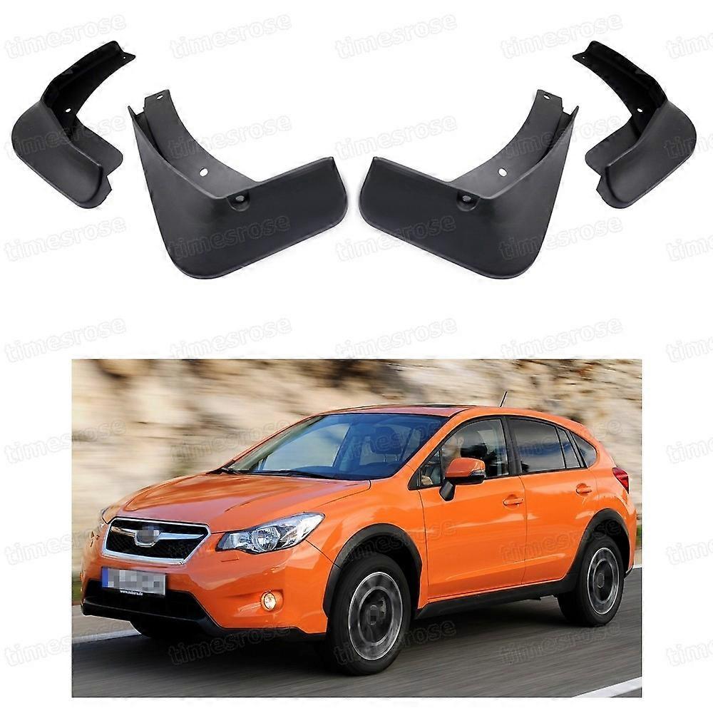 חל על 4 יחידות דשי בוץ לרכב מגן התזה פגוש מגן בוץ עבור סובארו XV 2012-2015 13 14